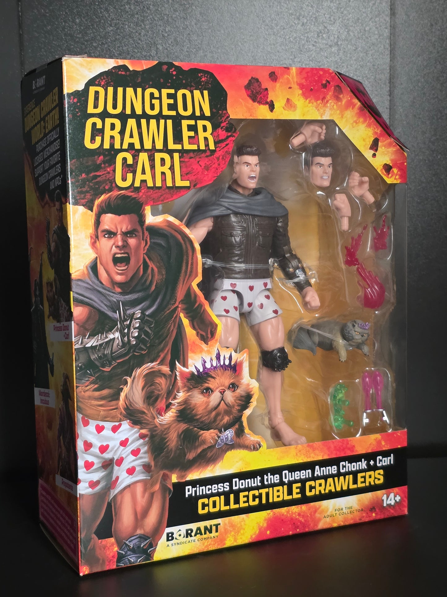 Dungeon Crawler Carl Action Figure Set W/Princess Donut   SDCC 2026
