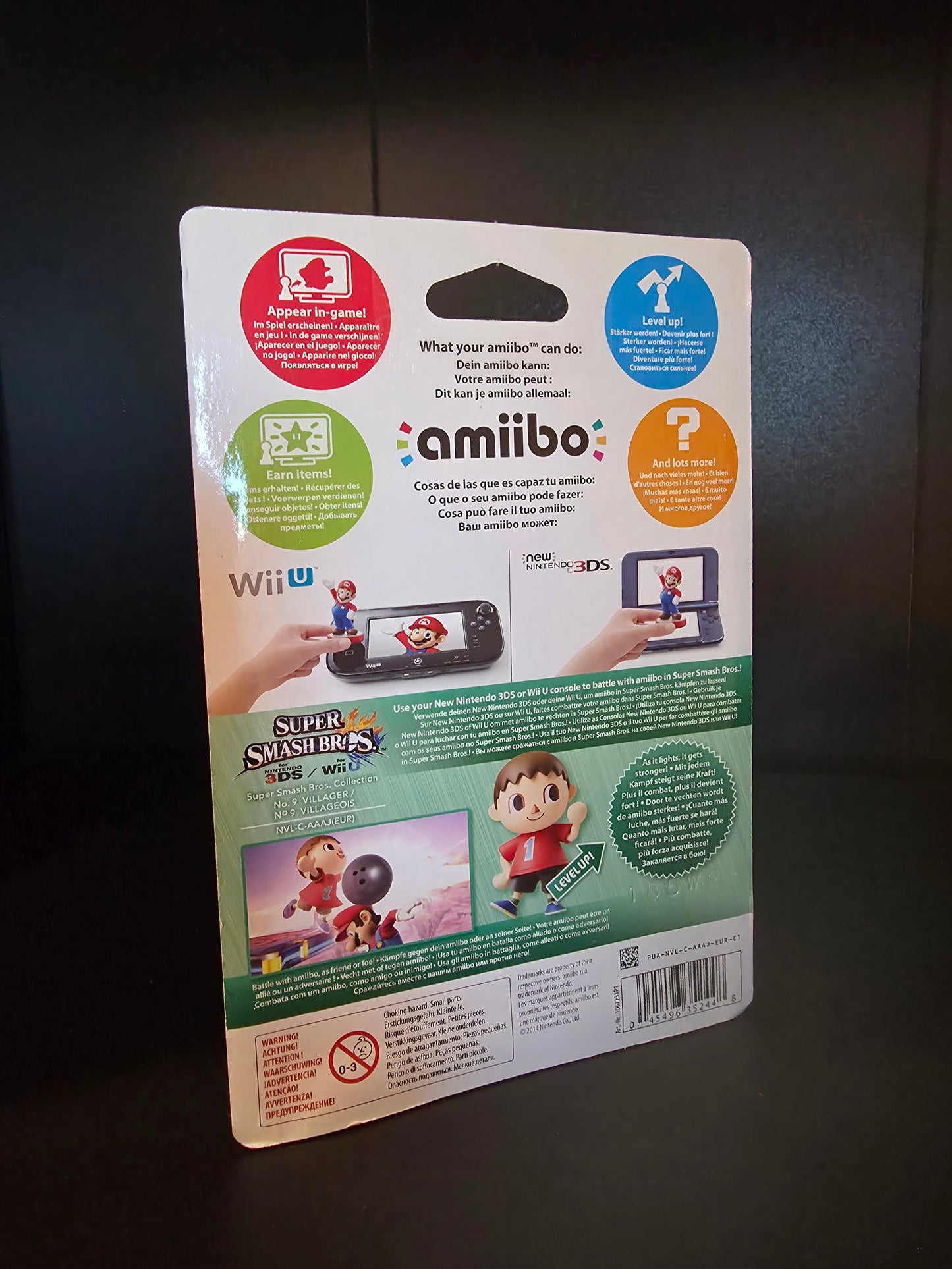 Nintendo Amiibo Villager Super Smash Bros. Series Brand New