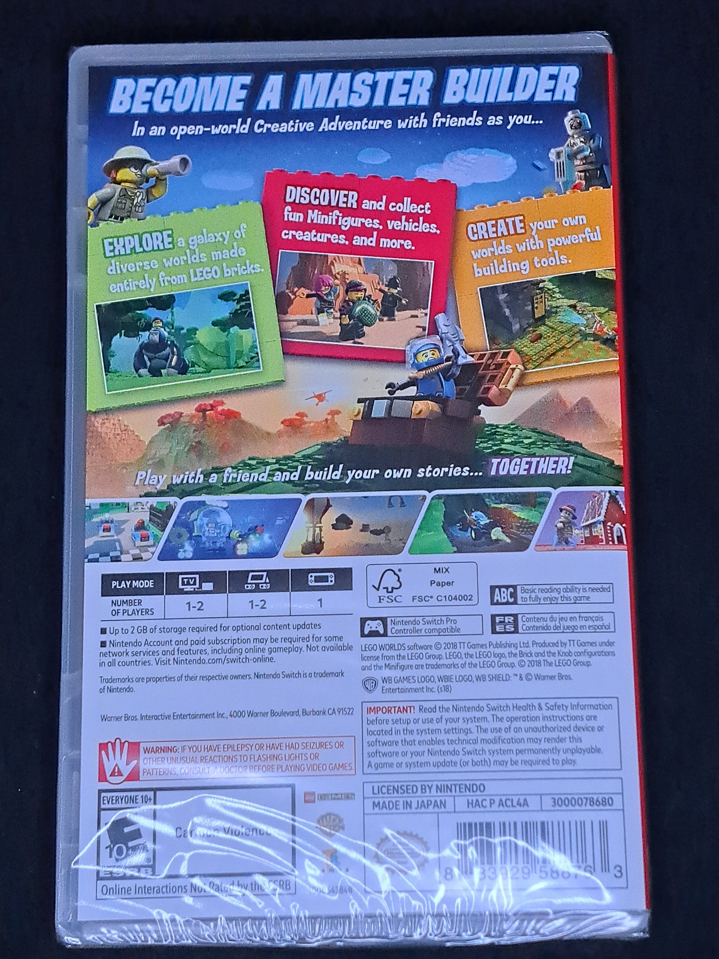 LEGO Worlds Nintendo Switch Game