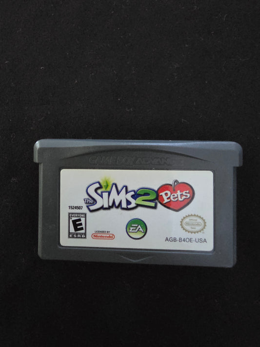 Sims 2: Pets GBA (Nintendo Game Boy Advance, 2006) Cartridge Only