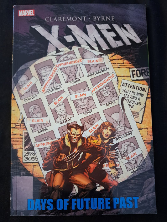 X-Men Days of Future Past Marvel Comics 2022 TPB Chris Claremont John Byrne.