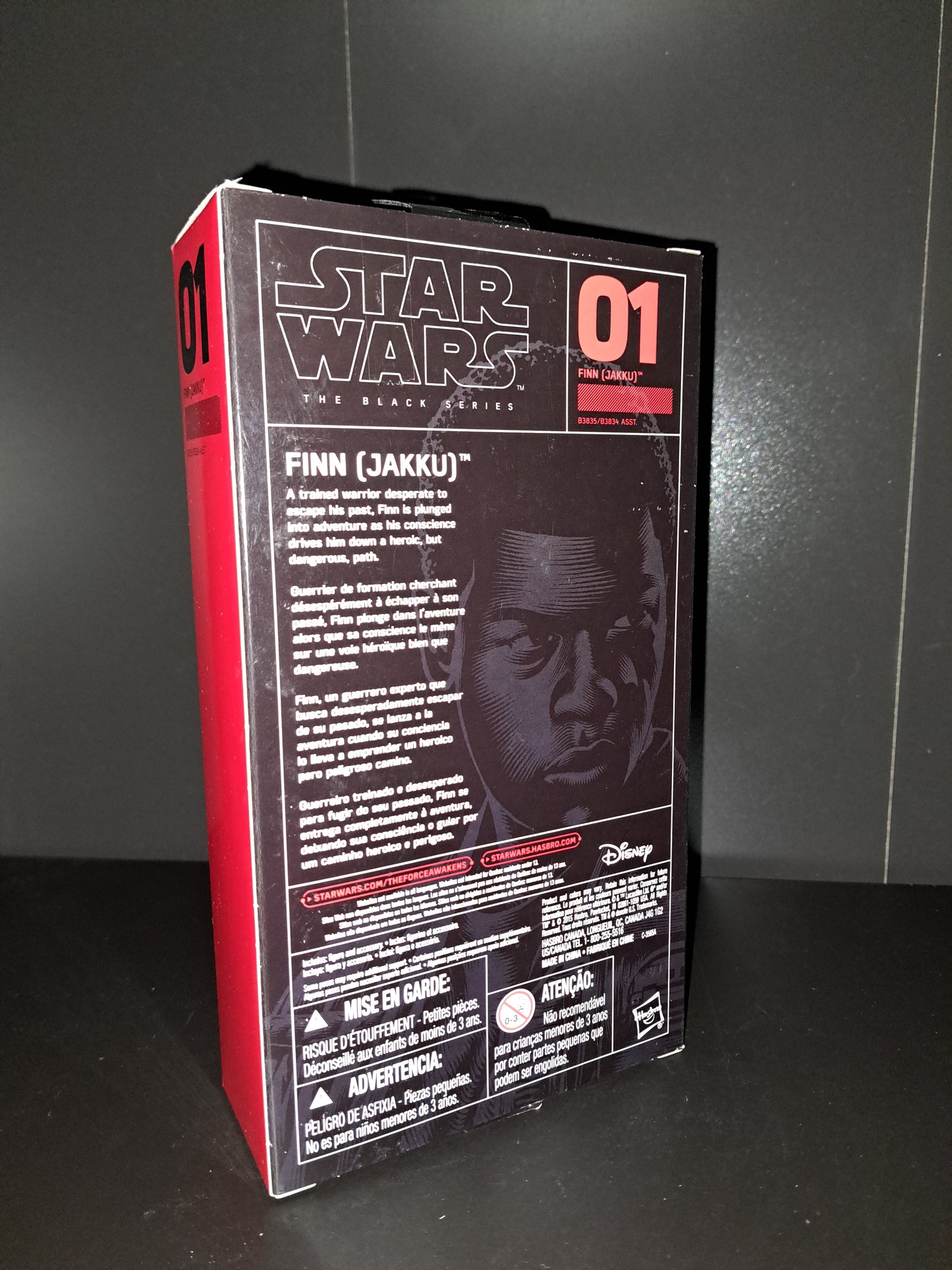 Hasbro Star Wars The Black Series Finn Jakku Action Figure