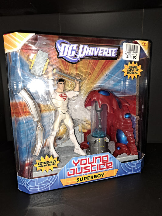 DC Universe Classics Young Justice Superboy Diorama Mattel 2011