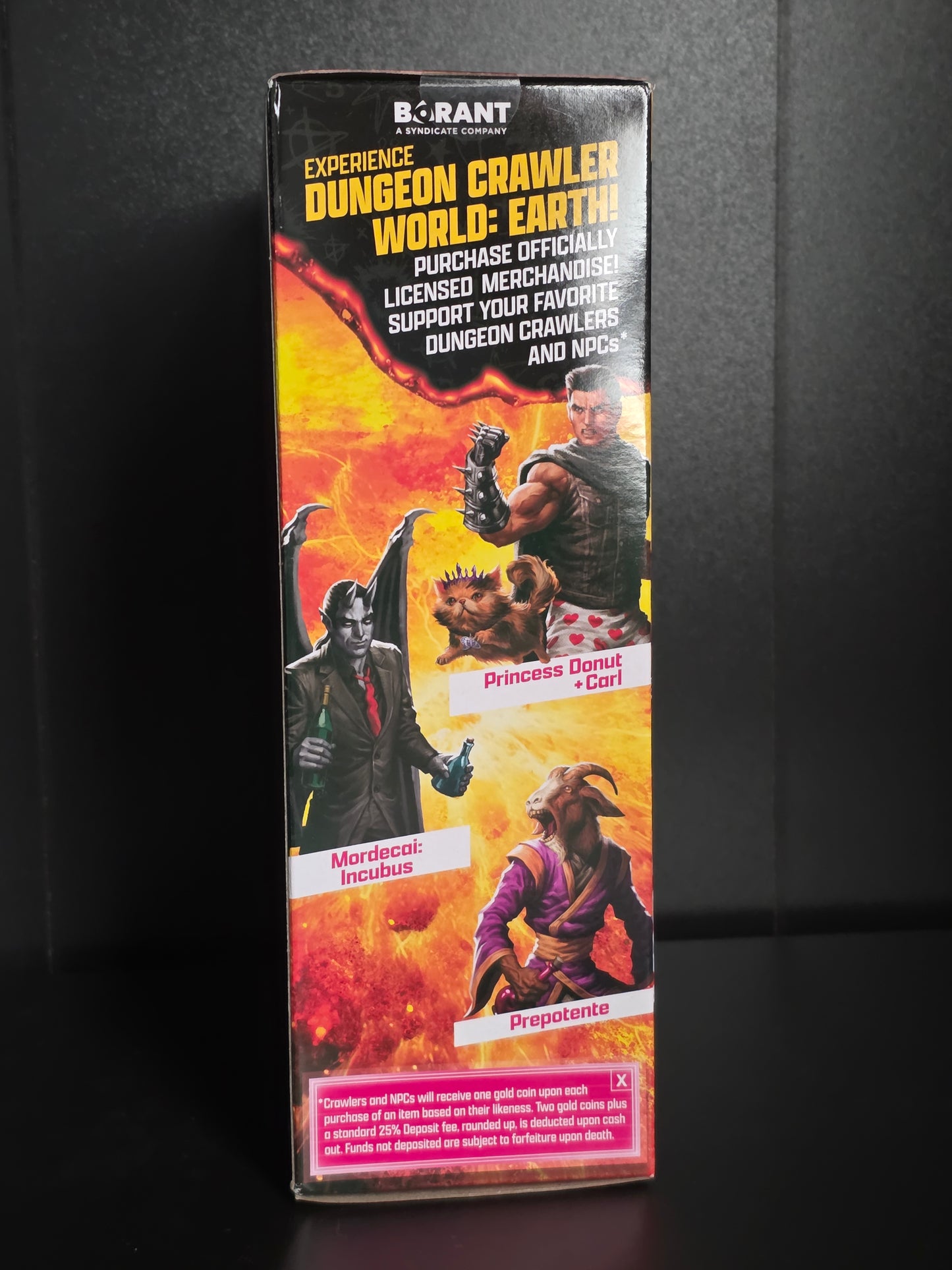 Dungeon Crawler Carl Action Figure Set W/Princess Donut   SDCC 2026
