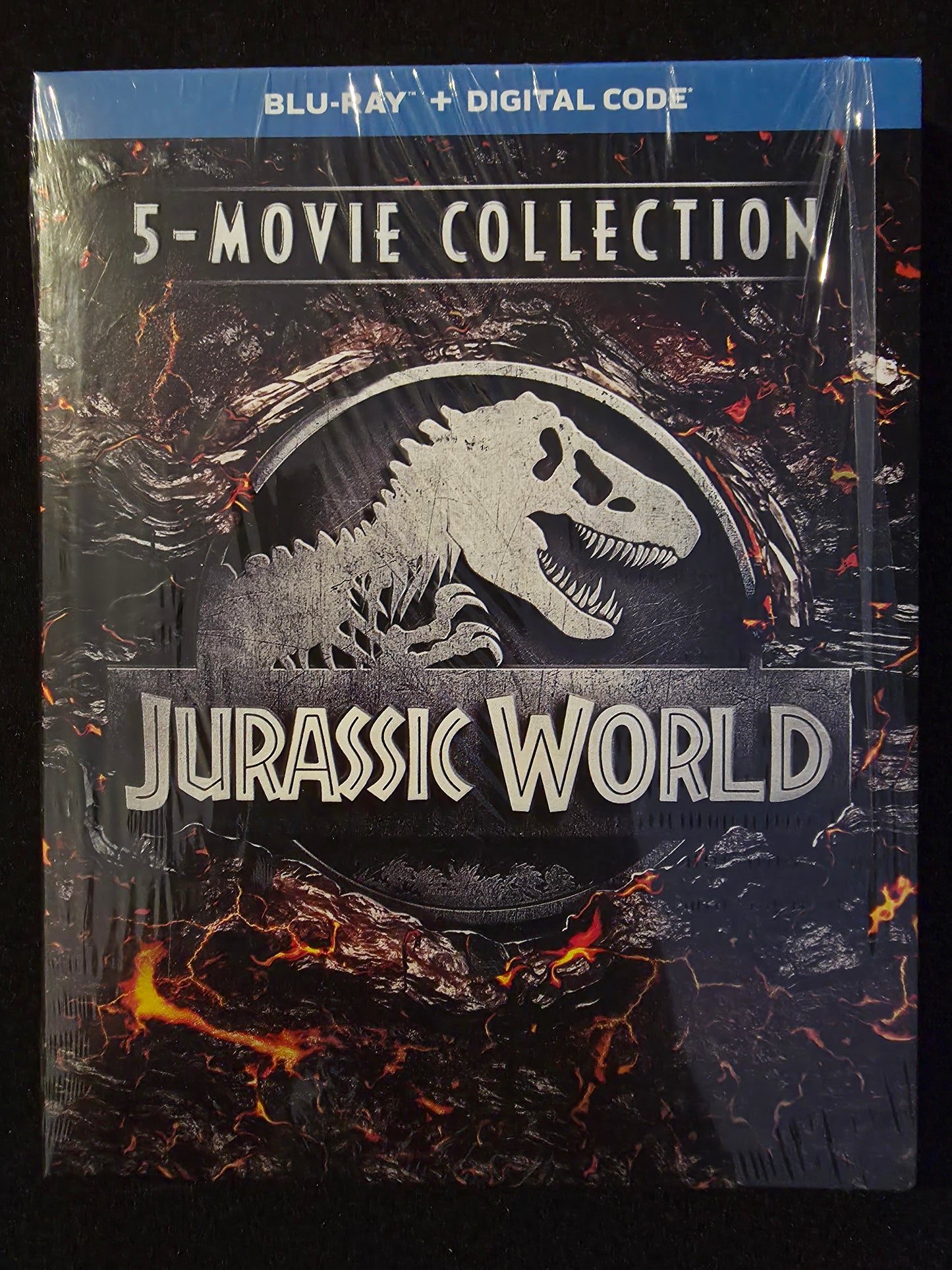Jurassic World 5 Movie Collection Blu-Ray Slipcover