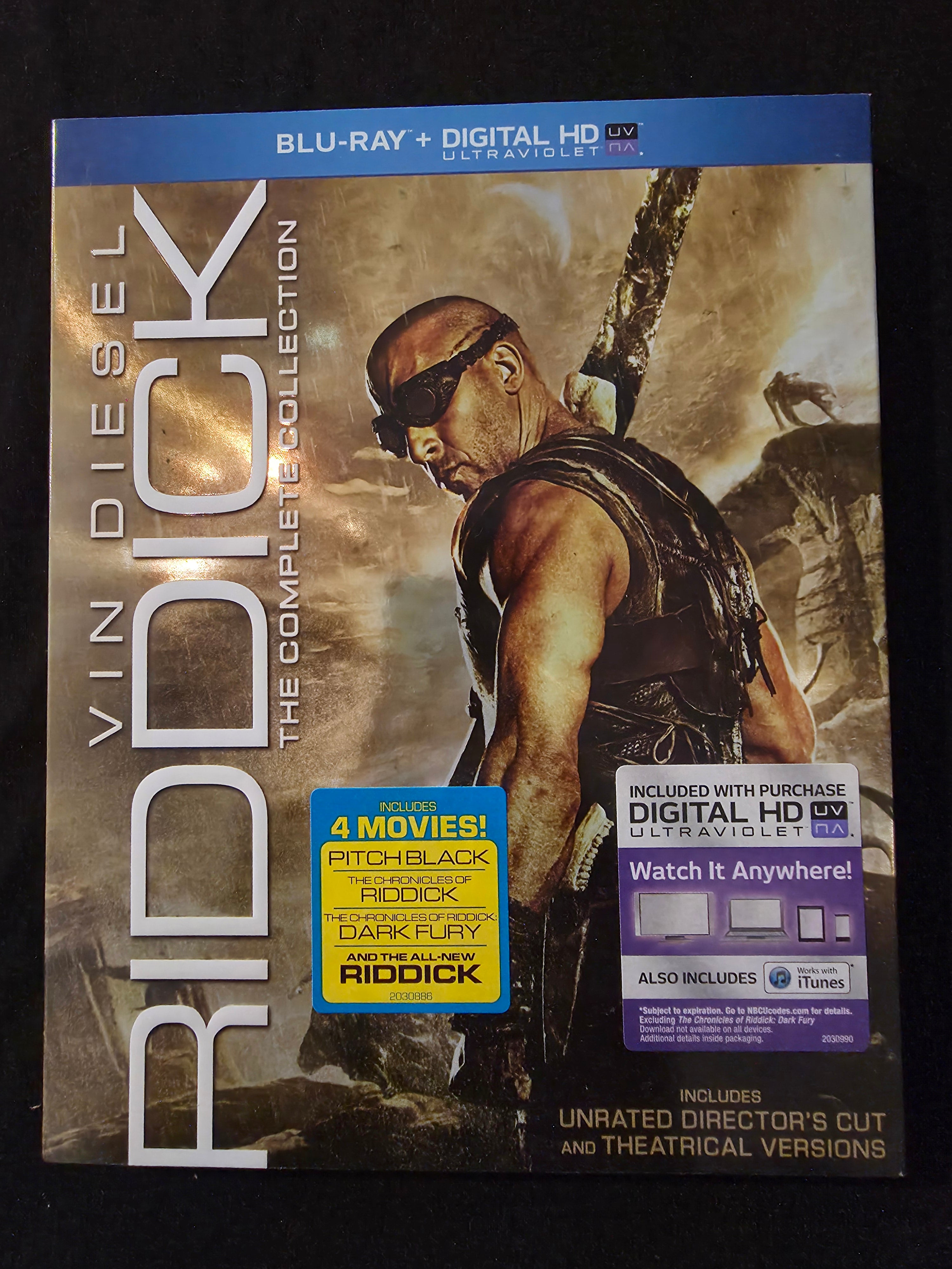Riddick: The Complete Collection (Blu-Ray 3 Discs Theatrical & NR Dire ...