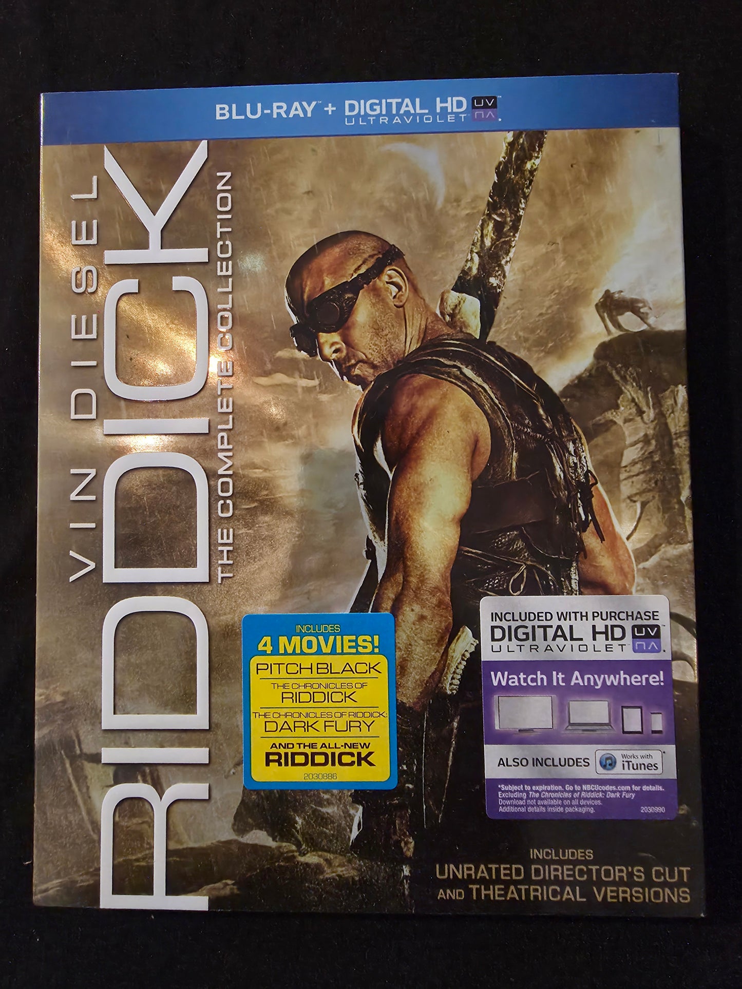 Riddick: The Complete Collection (Blu-Ray 3 Discs Theatrical & NR Directors Cut)