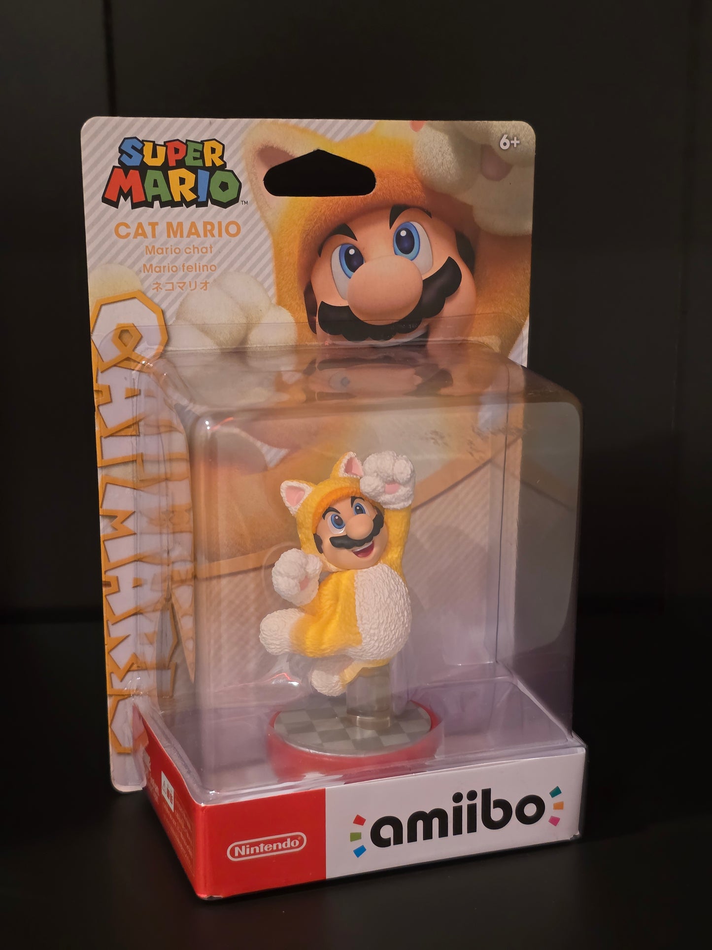 Cat Mario amiibo Nintendo Switch Super Mario Series - Bowser's Fury NEW Sealed