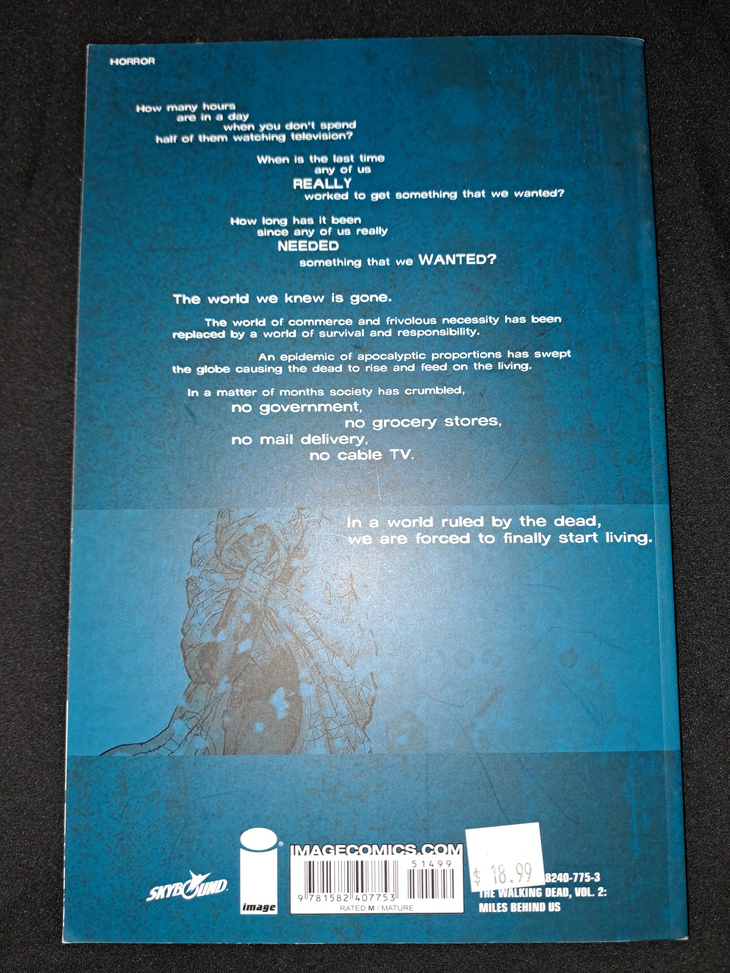 The Walking Dead Vol 2: Miles Behind Us (Image Comics TPB) Robert Kirkman