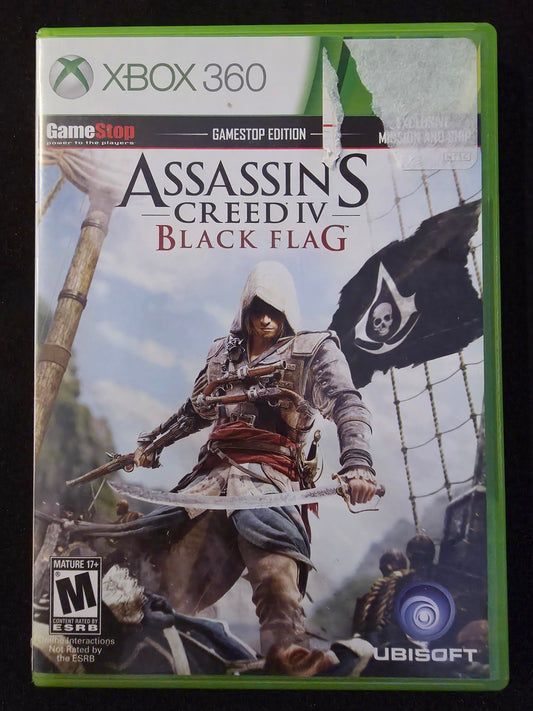 Assassin's Creed IV - Black Flag (Microsoft Xbox 360, 2013) CIB