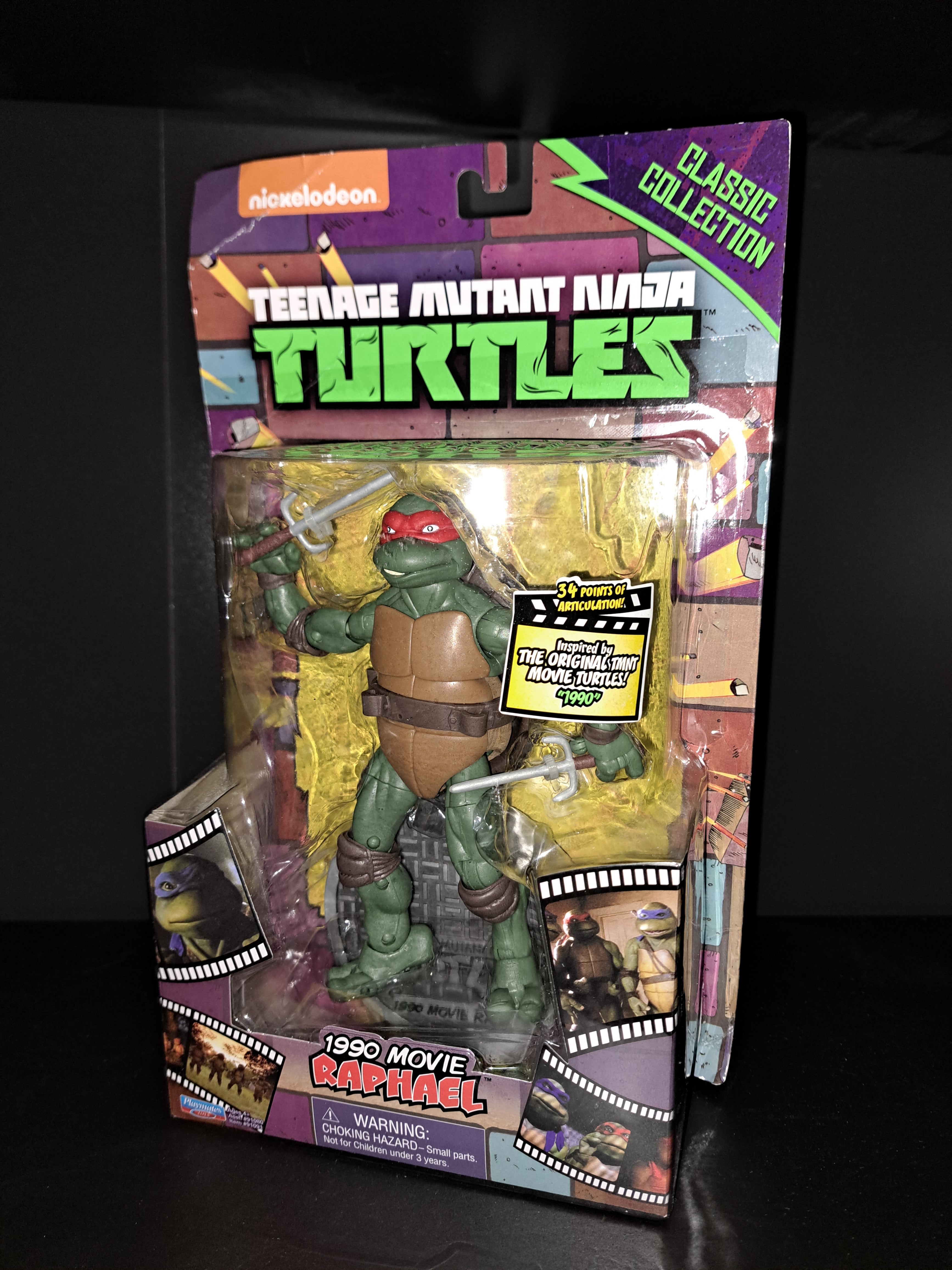 Movie Raphael Print Out 2014 TMNT Classic Collection 1990 Movie RAPHAEL - Teenage Mutant Ninja ...