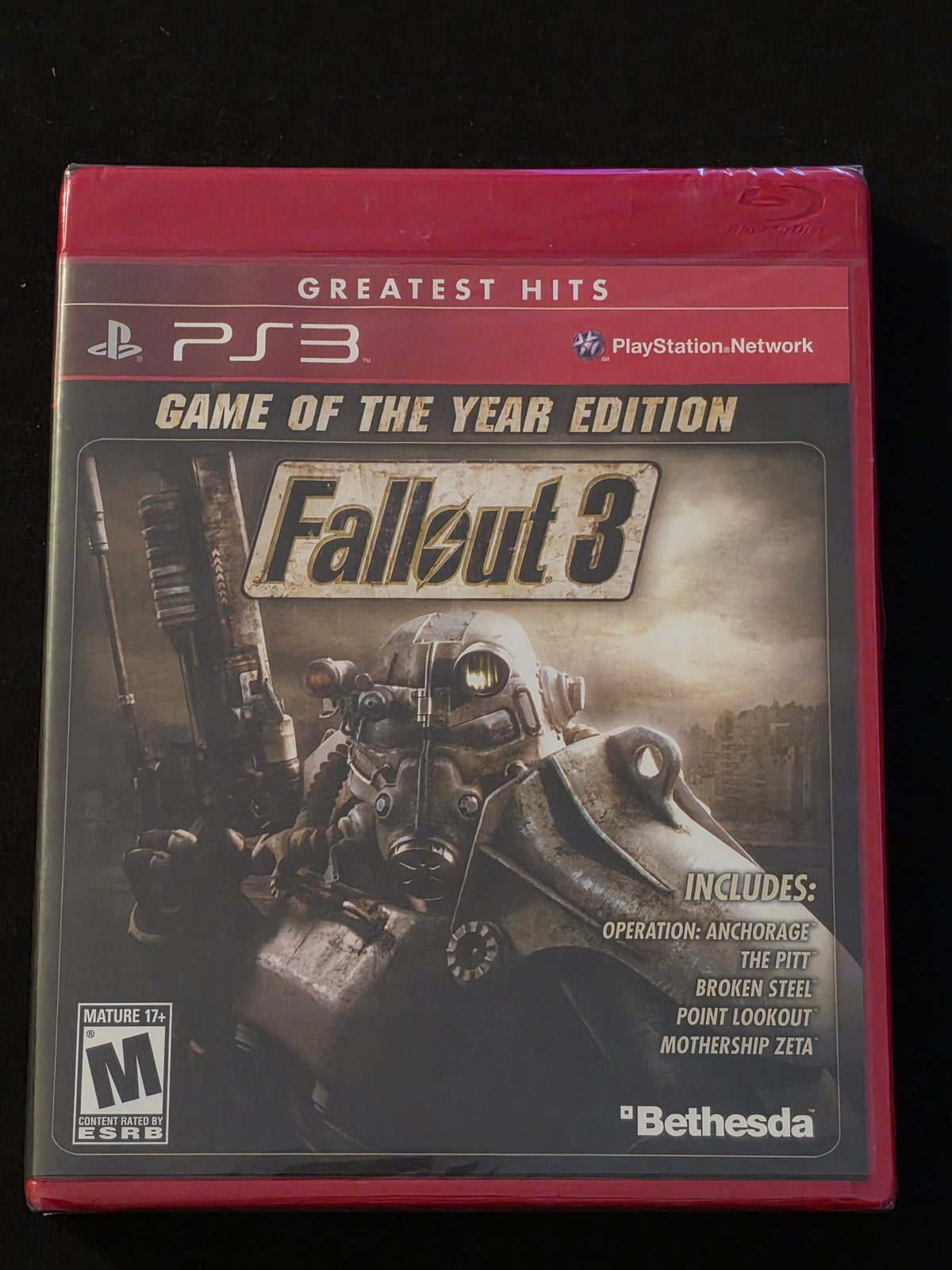 Fallout 3 Game of the Year Edition Limited US Playstation 3 PS3 Sealed