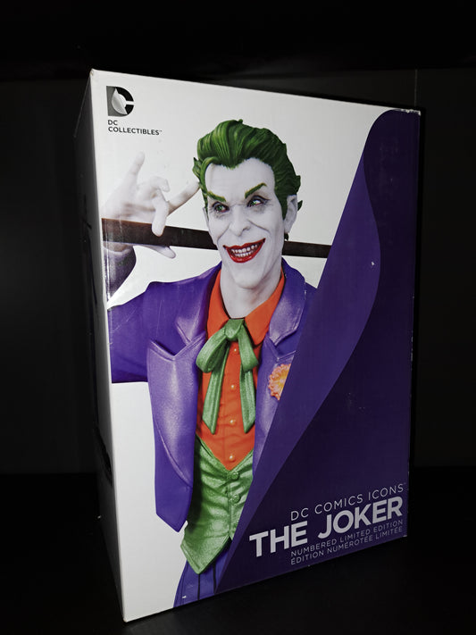 DC Comics Icon Joker Limited Edtion Statue 4244 Of 5200 Excellent Condition!