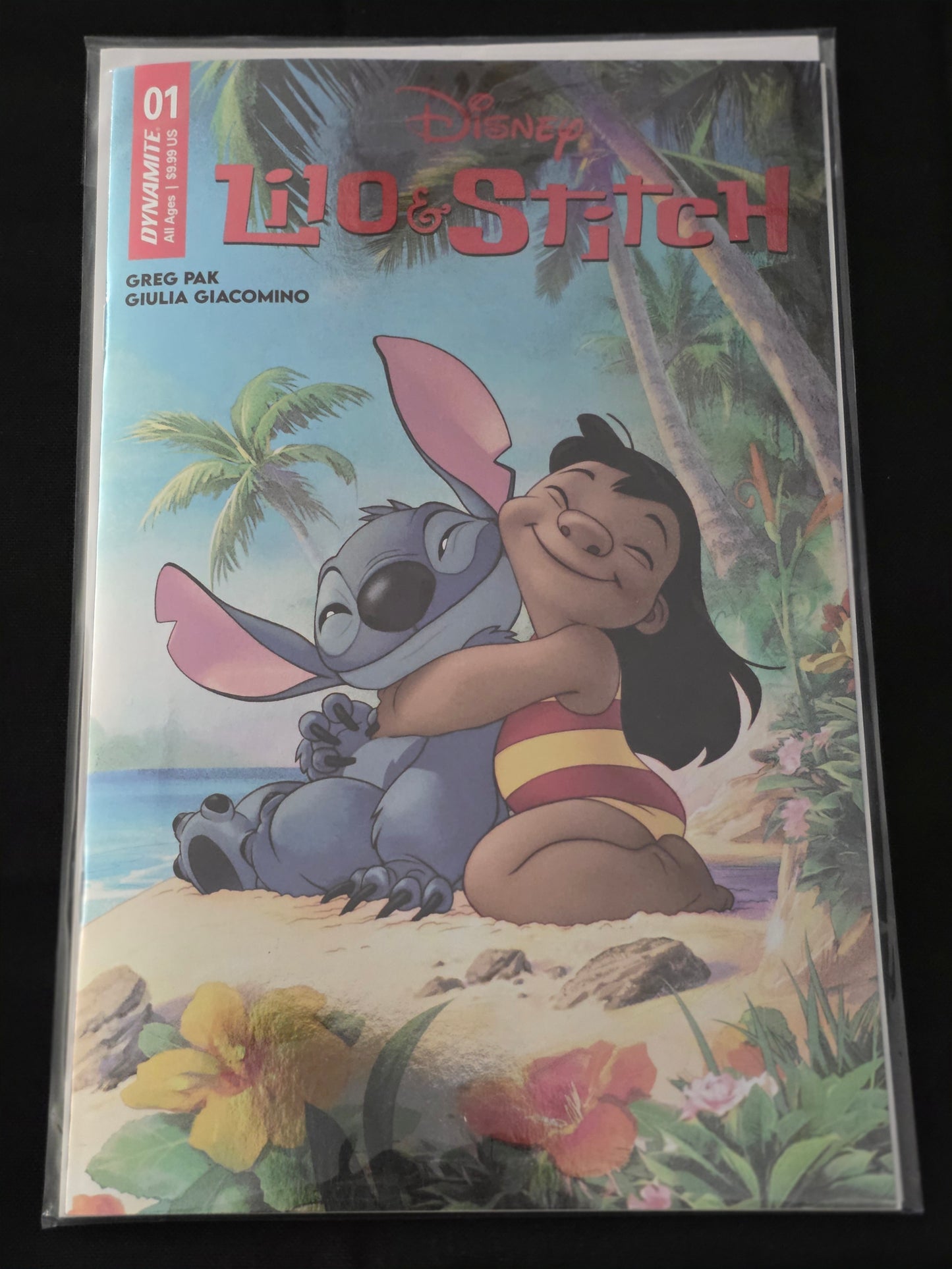 Lilo & Stitch #1 Cover E-Joshua Middleton (Foil) (Dynamite Entertainment)