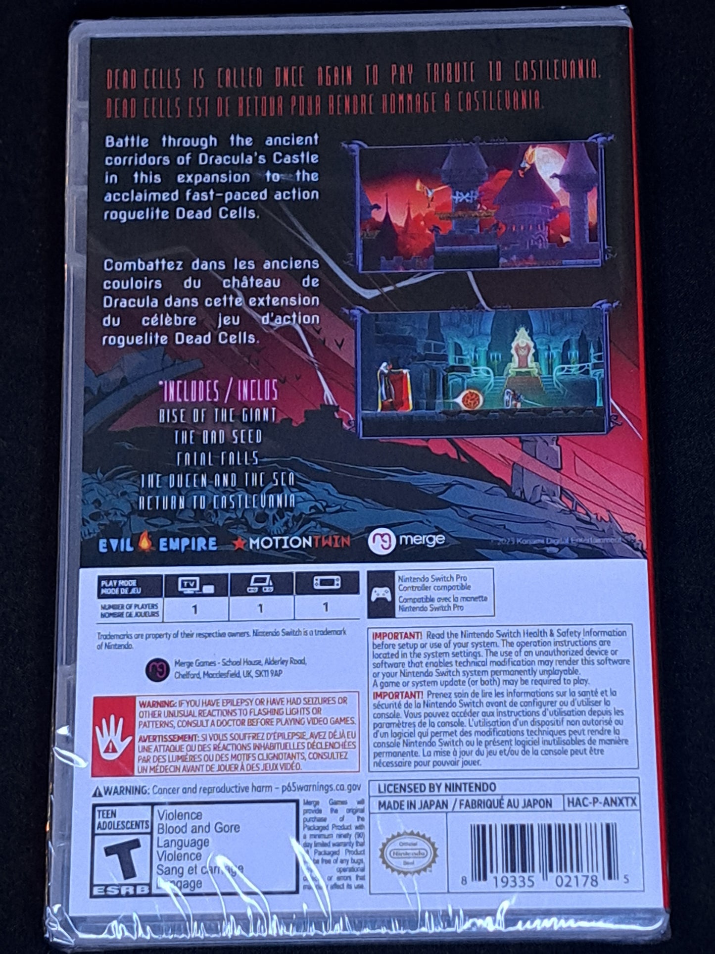 Dead Cells: Return to Castlevania Edition (Nintendo Switch, 2023)