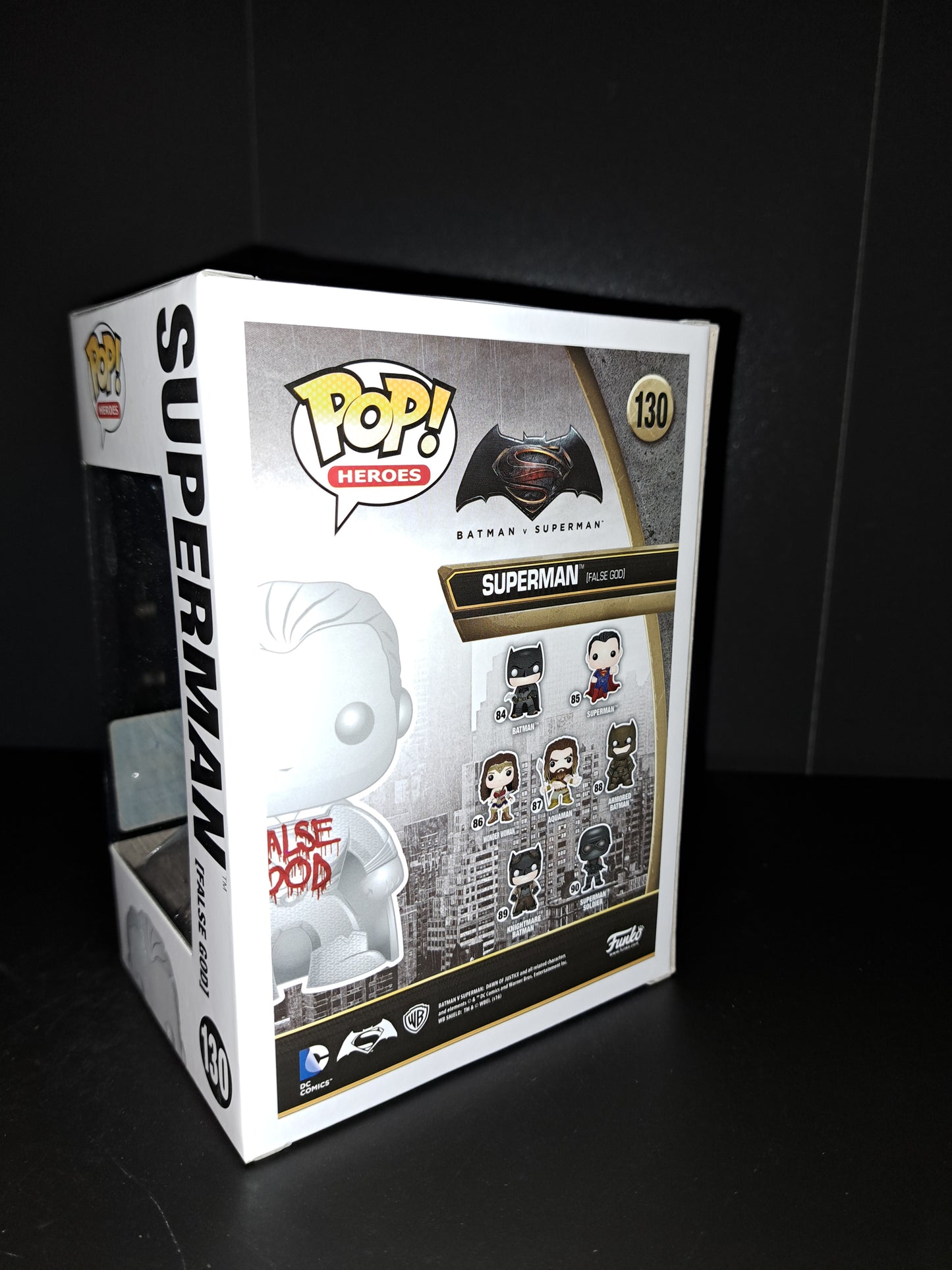 Funko Pop! Heroes 130 Batman v Superman Superman False God 2016 Summer Con Excl.