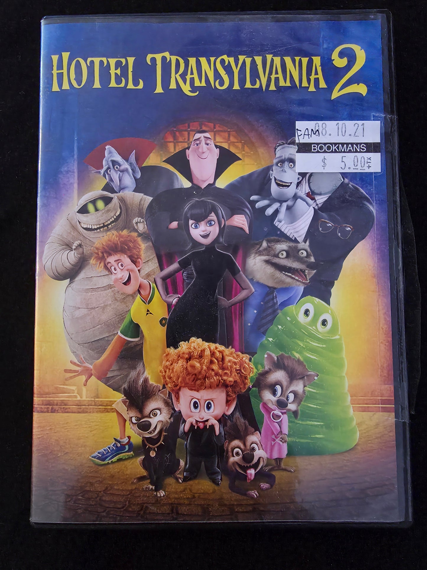 Hotel Transylvania 2 (DVD, 2015, Animated) Adam Sandler Selena Gomez