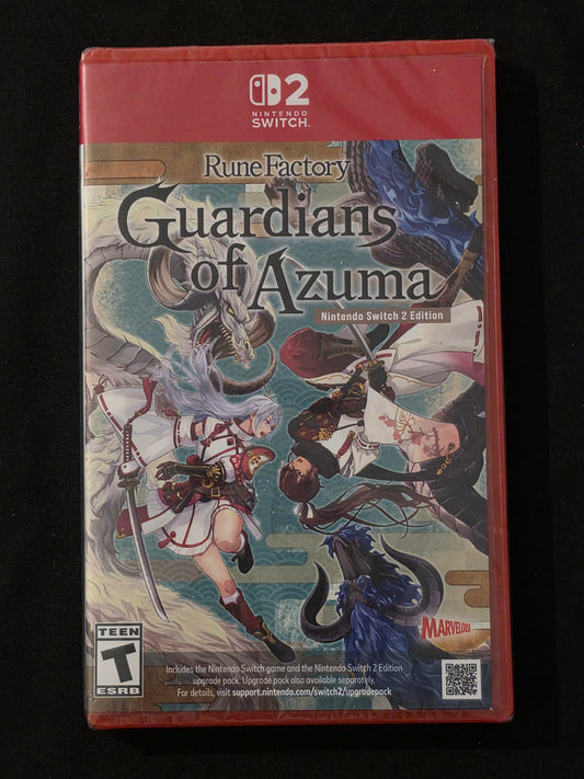 Rune Factory Guardians Of Azuma - Nintendo Switch 2 Edition  - New /Sealed