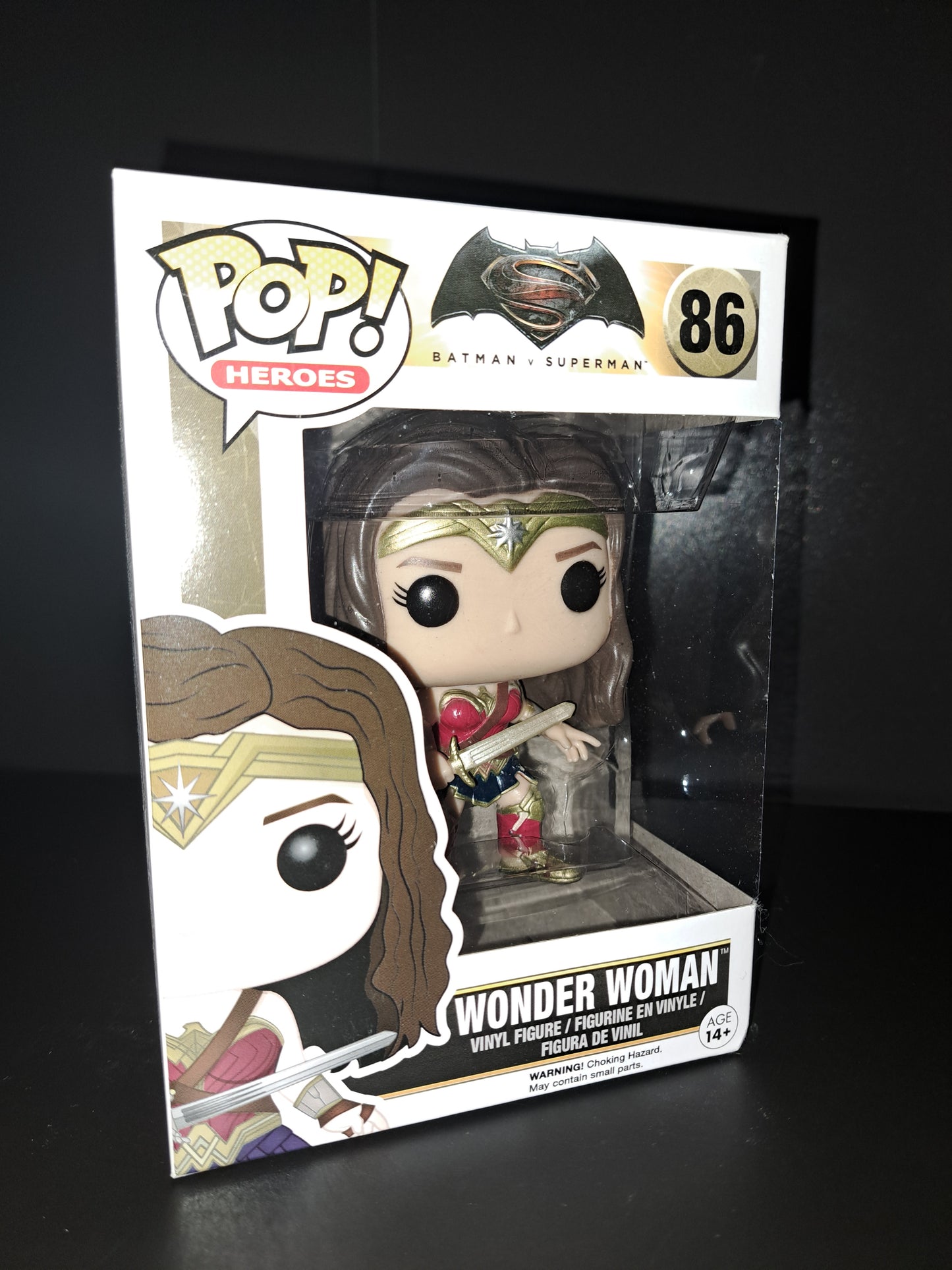 WONDER WOMAN Funko Pop! Heroes Vinyl Figure #86 Batman vs Superman