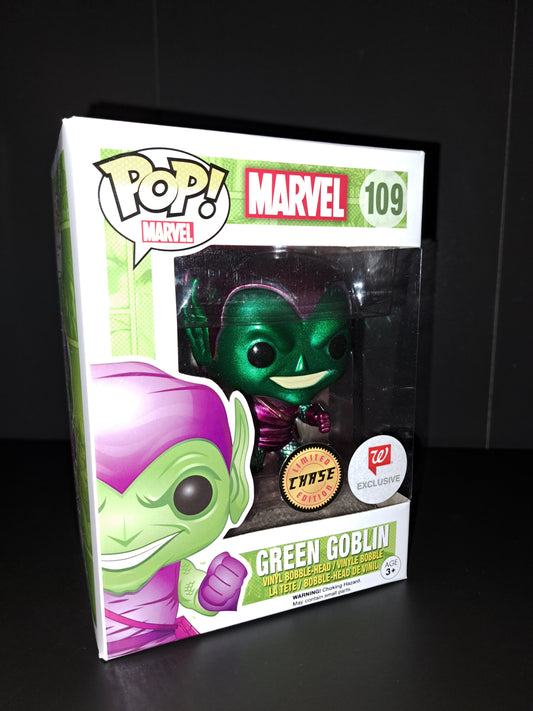 Funko Pop! Vinyl: Marvel - Green Goblin (Metallic) (Chase) #109 - Walgreens