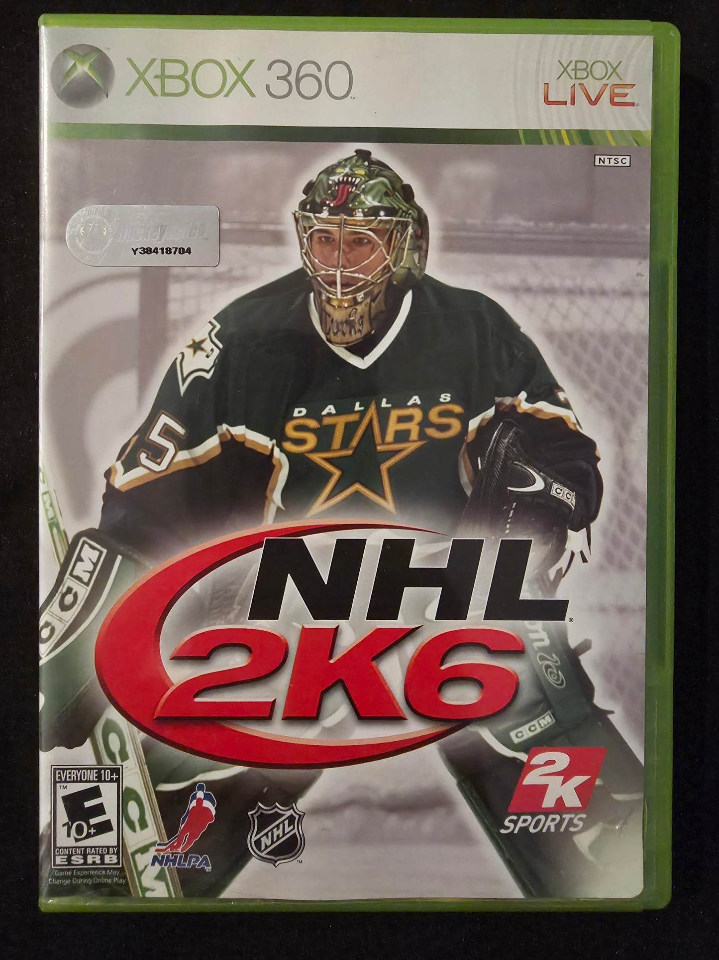 NHL 2K6 (Microsoft Xbox 360, 2005) CIB