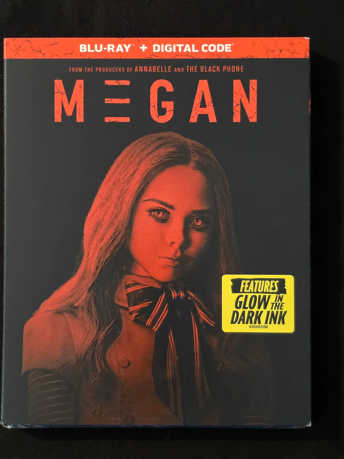 M3gan (Blu-ray, DVD & Digital, 2022) w/ Limited Ed. Glow In The Dark Slipcover