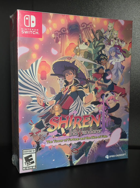NEW Shiren the Wanderer Collector’s Edition Nintendo Switch Limited Run Games