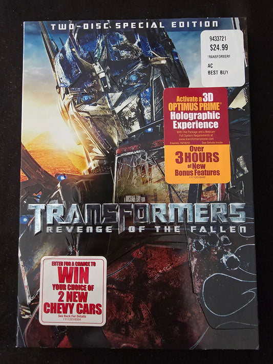 Transformers: Revenge of the Fallen DVD, 2009