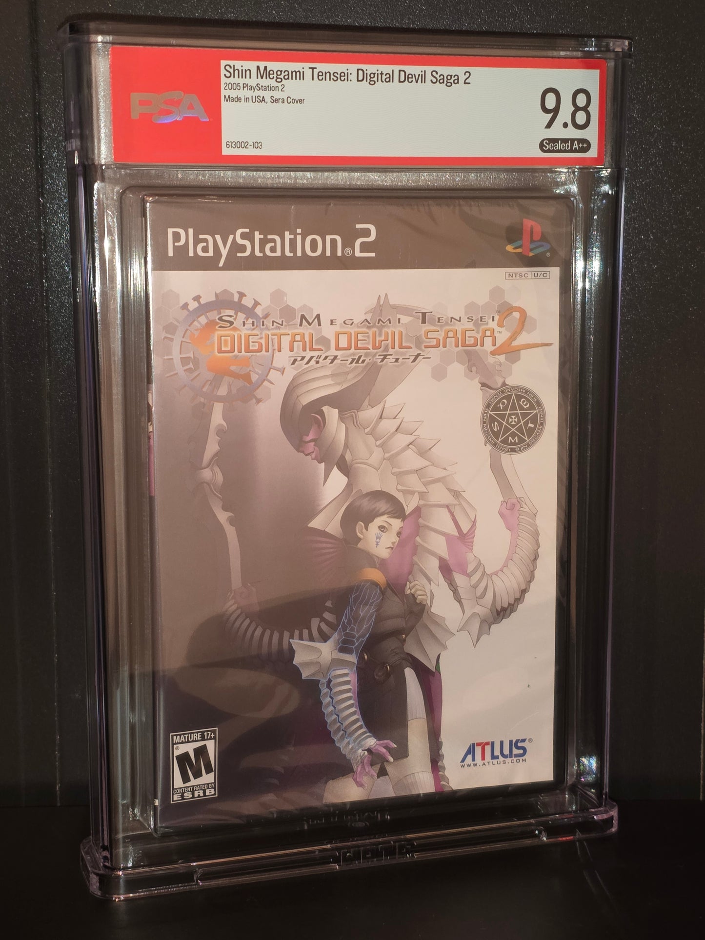 ATLUS Shin Megami Tensei Digital Devil Saga 2 Sealed PSA 9.8  A++ PS2 NTSC-U/C
