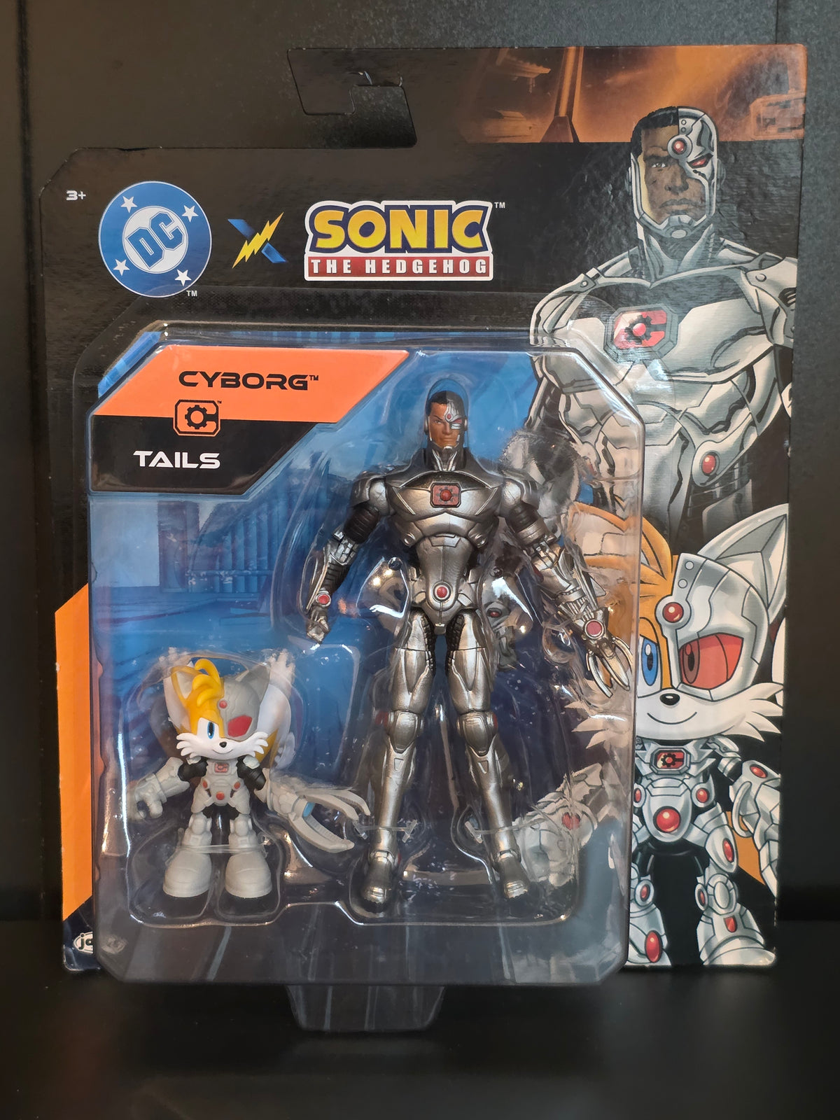 LOT DC x Sonic the Hedgehog Complete Set Of All 8 Jakks Sega