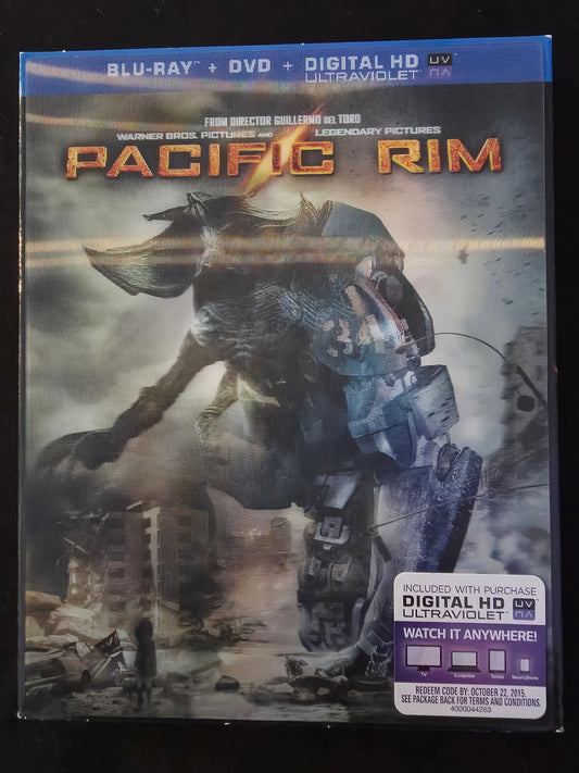 Pacific Rim Blu-ray lenticular slipcover