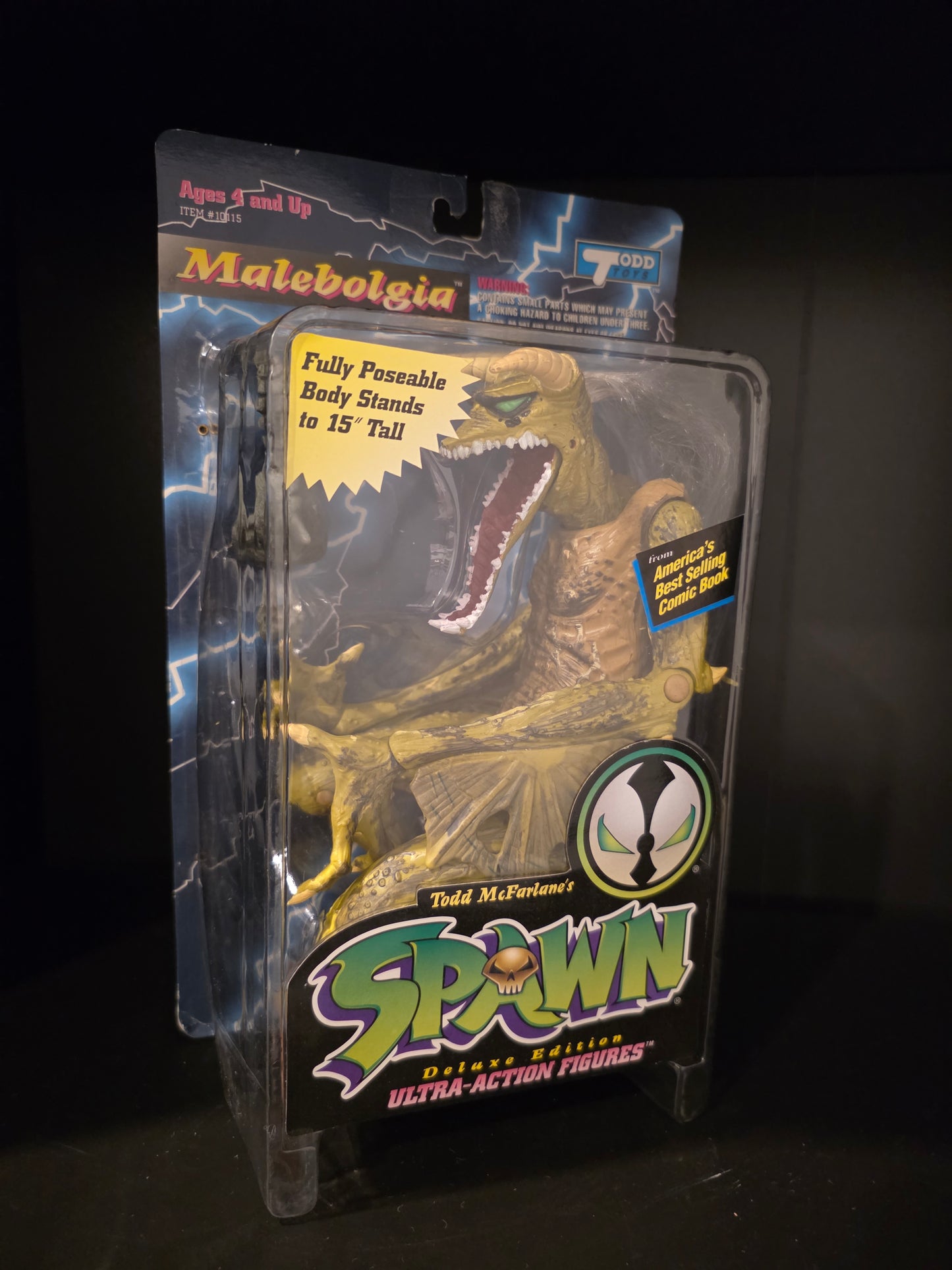 Todd McFarlane’s Spawn- Malebolgia Deluxe Edition Ultra-Action Figure- Todd Toys