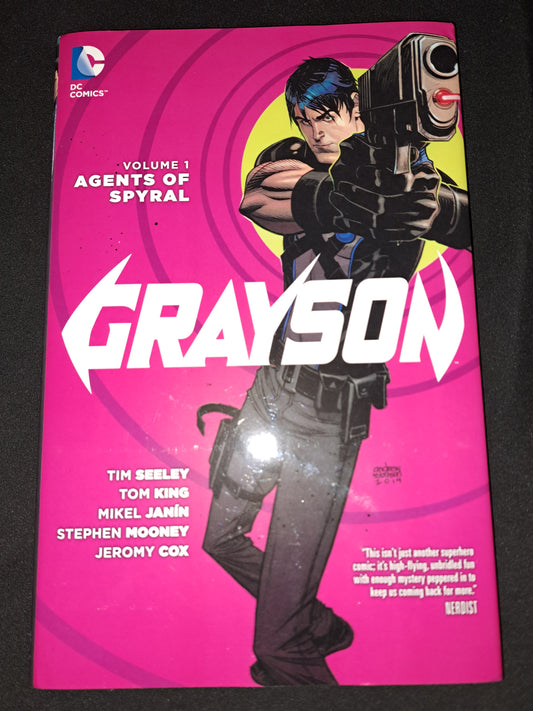 Grayson Vol 1 Agents of Spyral  NM HC Hardcover DC Comics
