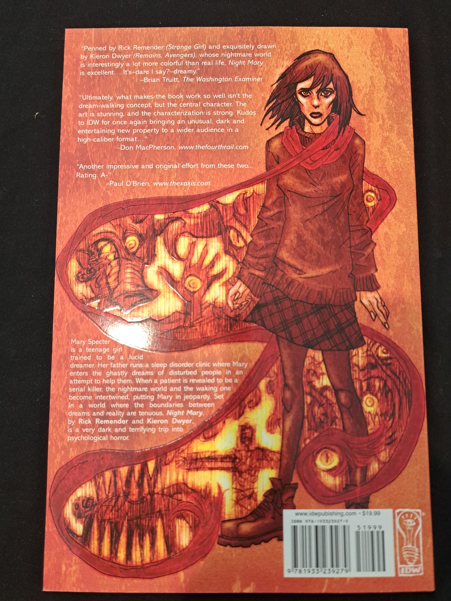 Night Mary by Rick Remender (2006, Trade Paperback) IDW Publishing.