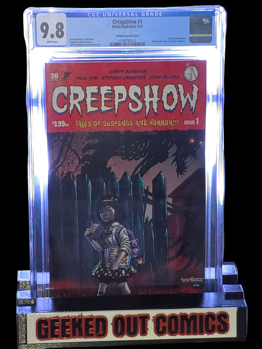 CREEPSHOW #1 CGC 9.8 TYLER KIRKHAM NYCC EXCLUSIVE VARIANT