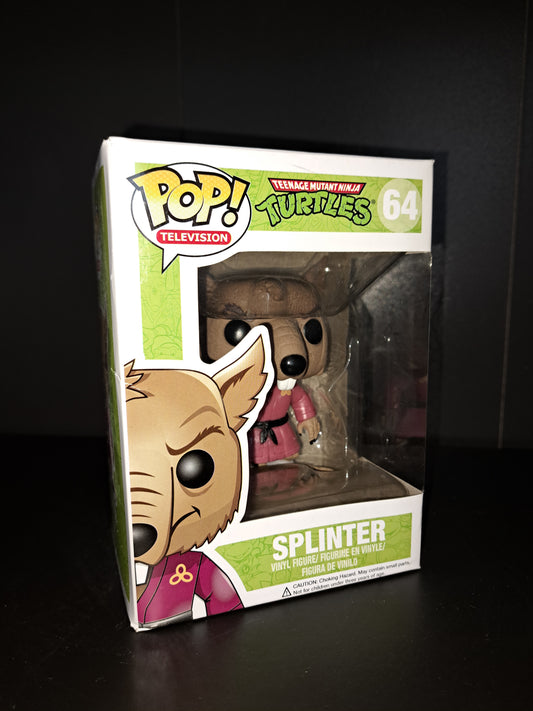 2013 Master Splinter Ninja turtle Funko Pop (vaulted and rare).