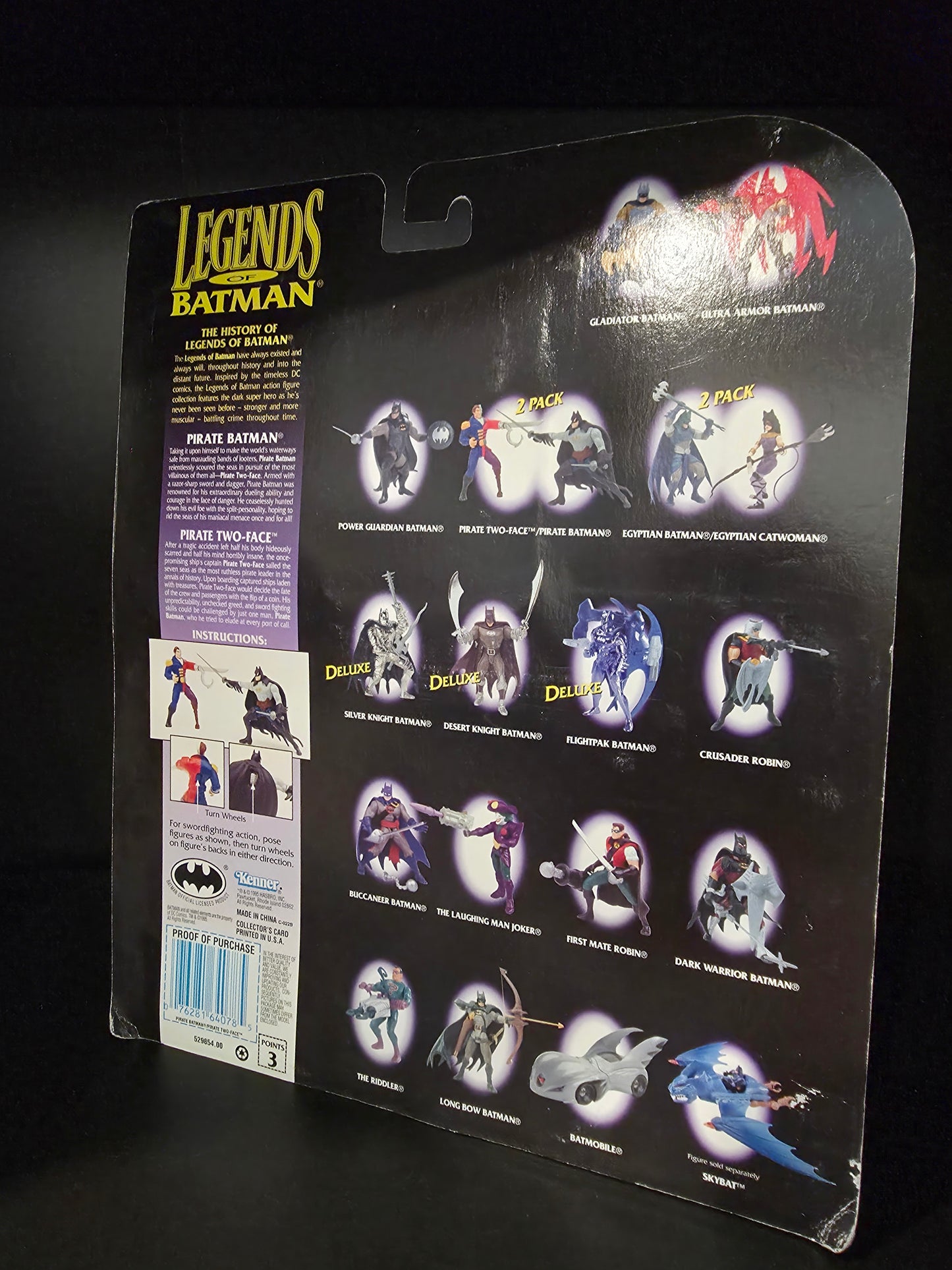 Kenner Legends of Batman Pirate Batman & Two-Face 2-Pack 1994 DC Pirate Edition
