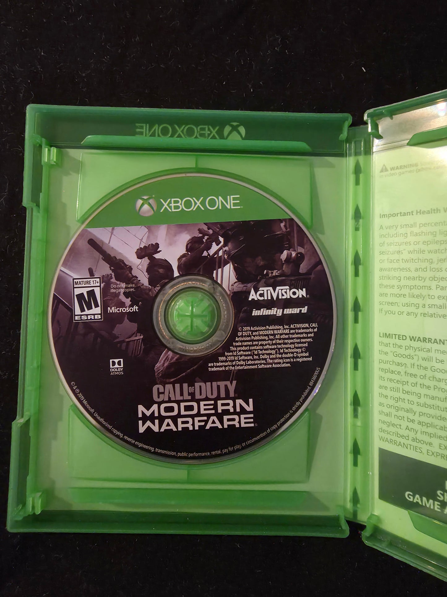 Call of Duty: Modern Warfare (Microsoft Xbox One, 2019)