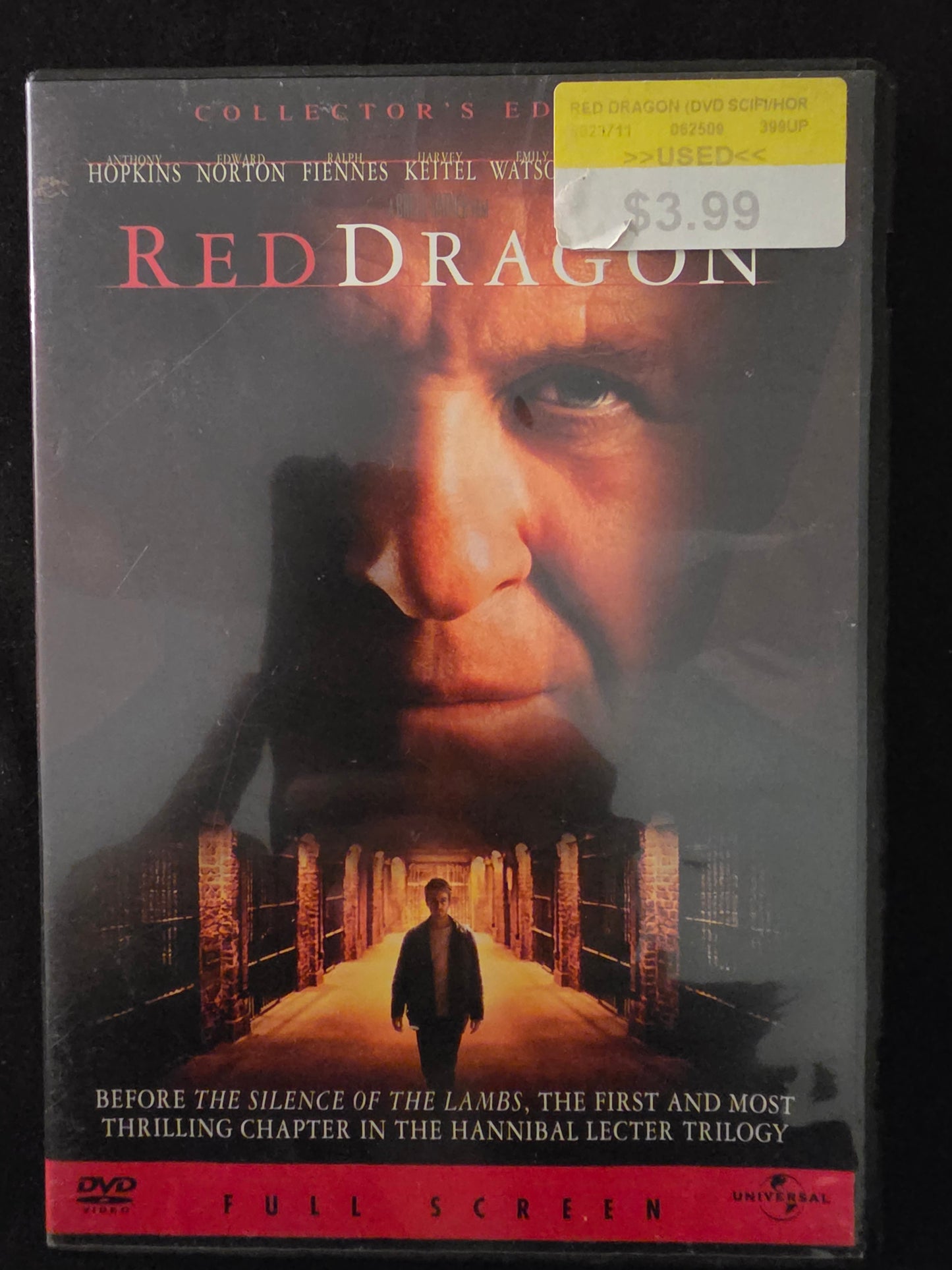 Red Dragon (Full Screen Collector's Edition) - DVD