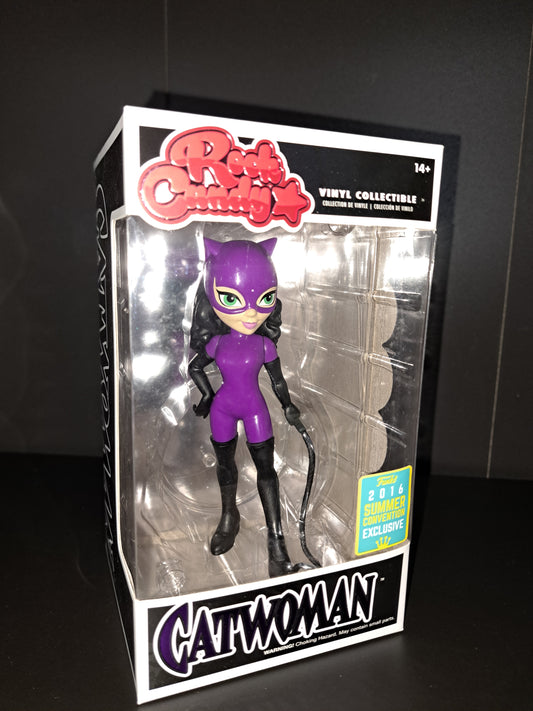 2016 Funko Rock Candy Vinyl Collectible Catwoman Summer Convention Exclusive