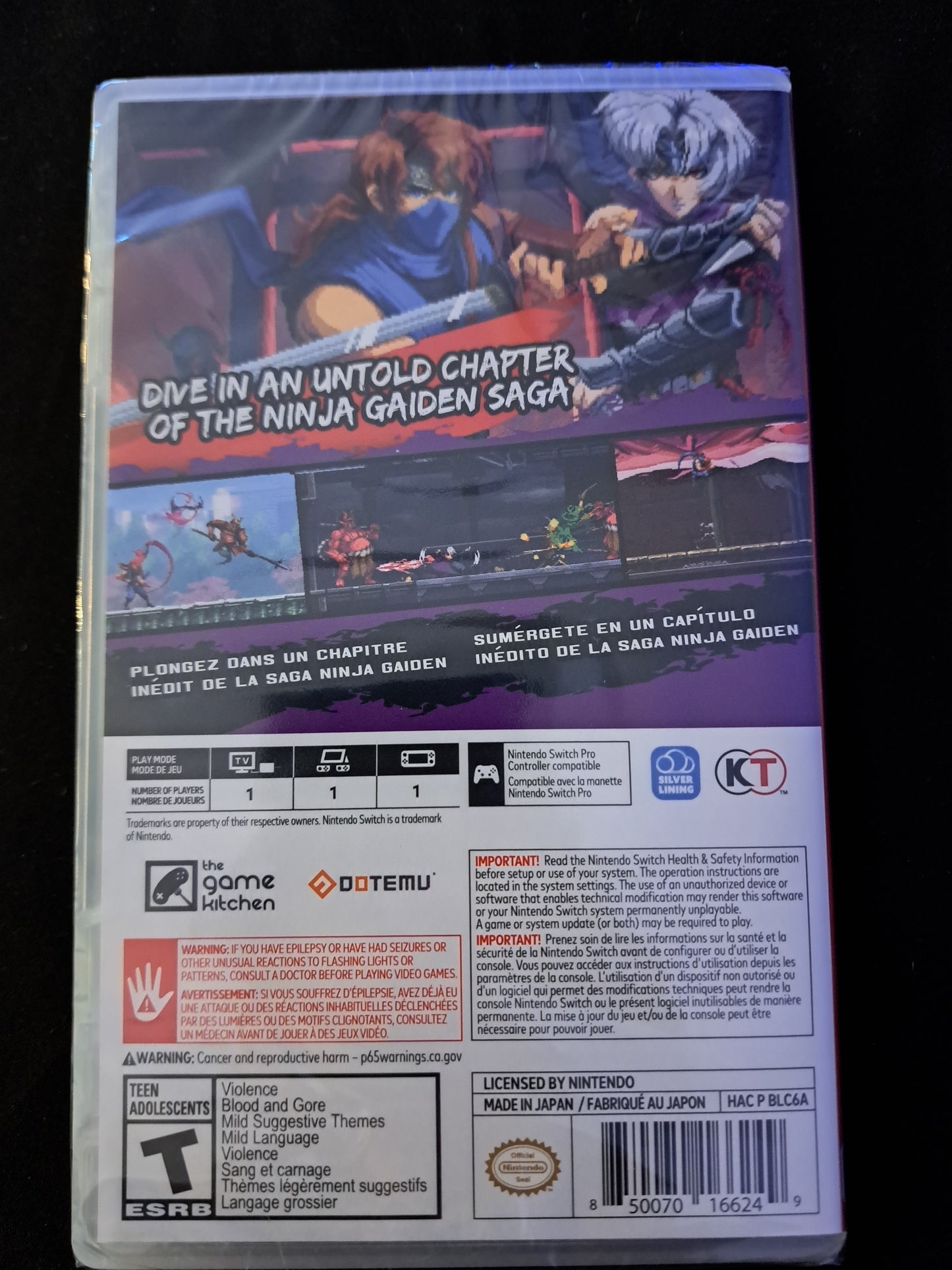 Ninja Gaiden: Ragebound for Nintendo Switch