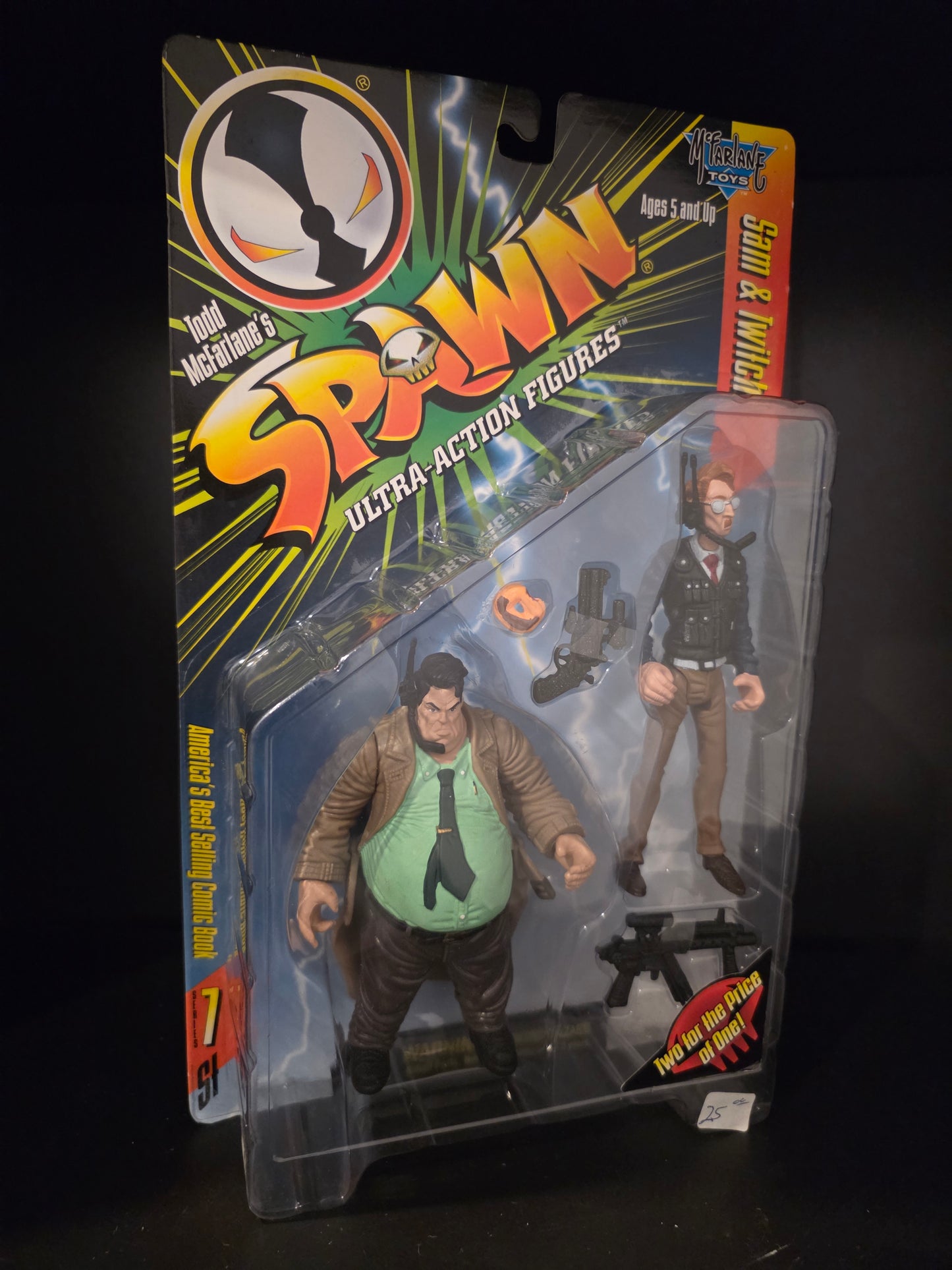Sam and Twitch Spawn Series 7 Two Pack 1996 McFarlane Toys Sealed
