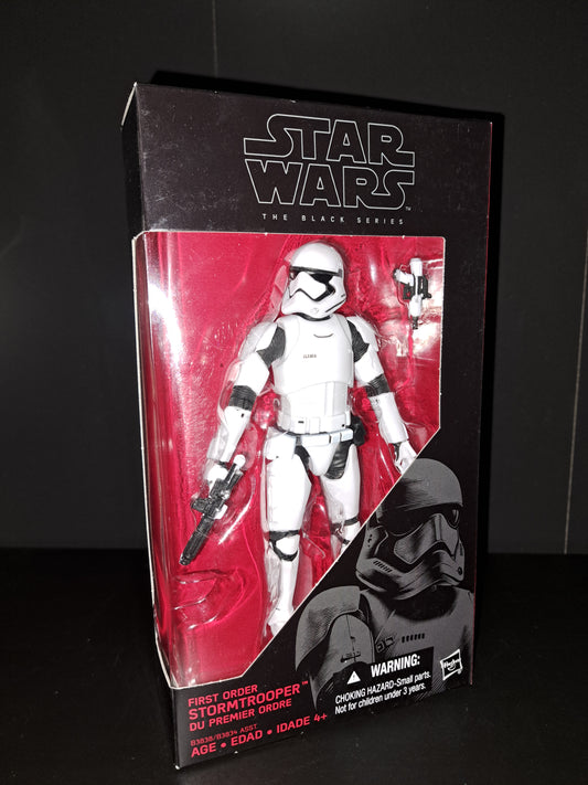 Hasbro Star Wars The Black Series 6-Inch First Order Stormtrooper Action Figure