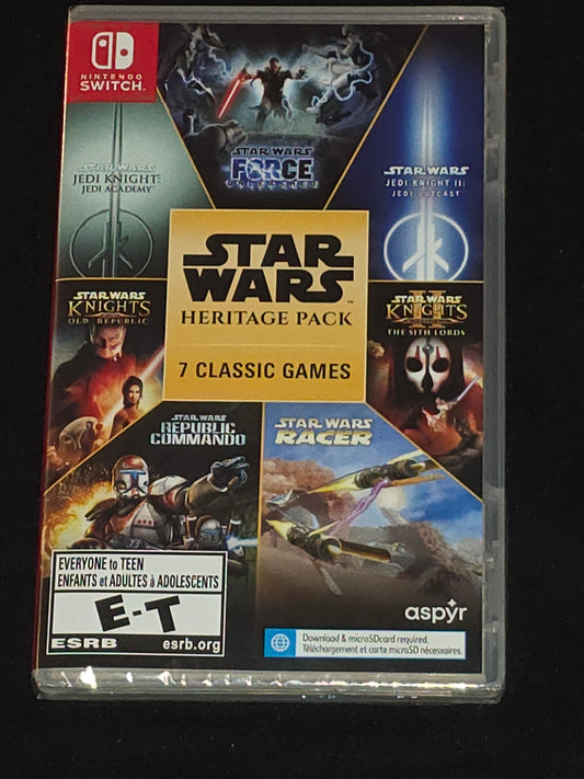Star Wars Heritage Pack - Nintendo Switch, Brand New Factory Sealed