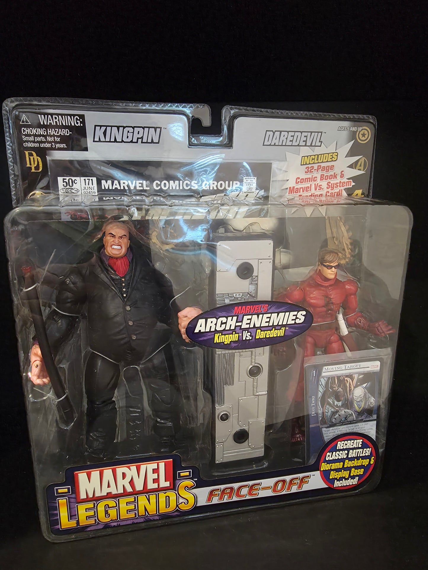 Marvel Legends Face-Off  Kingpin vs. Daredevil 2006 Figures 2 Pack NEW Toybiz