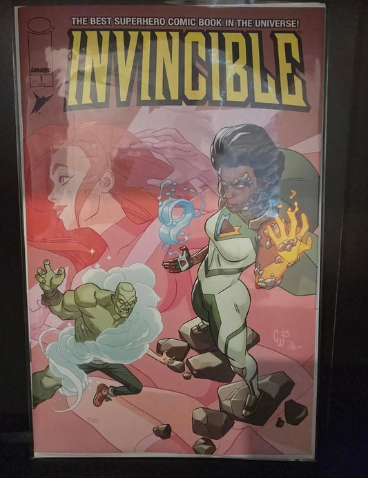 INVINCIBLE #1 REPRINT INVINCIBLE VS EXCLUSIVE LUNAR VARIANT CVR IMAGE COMICS