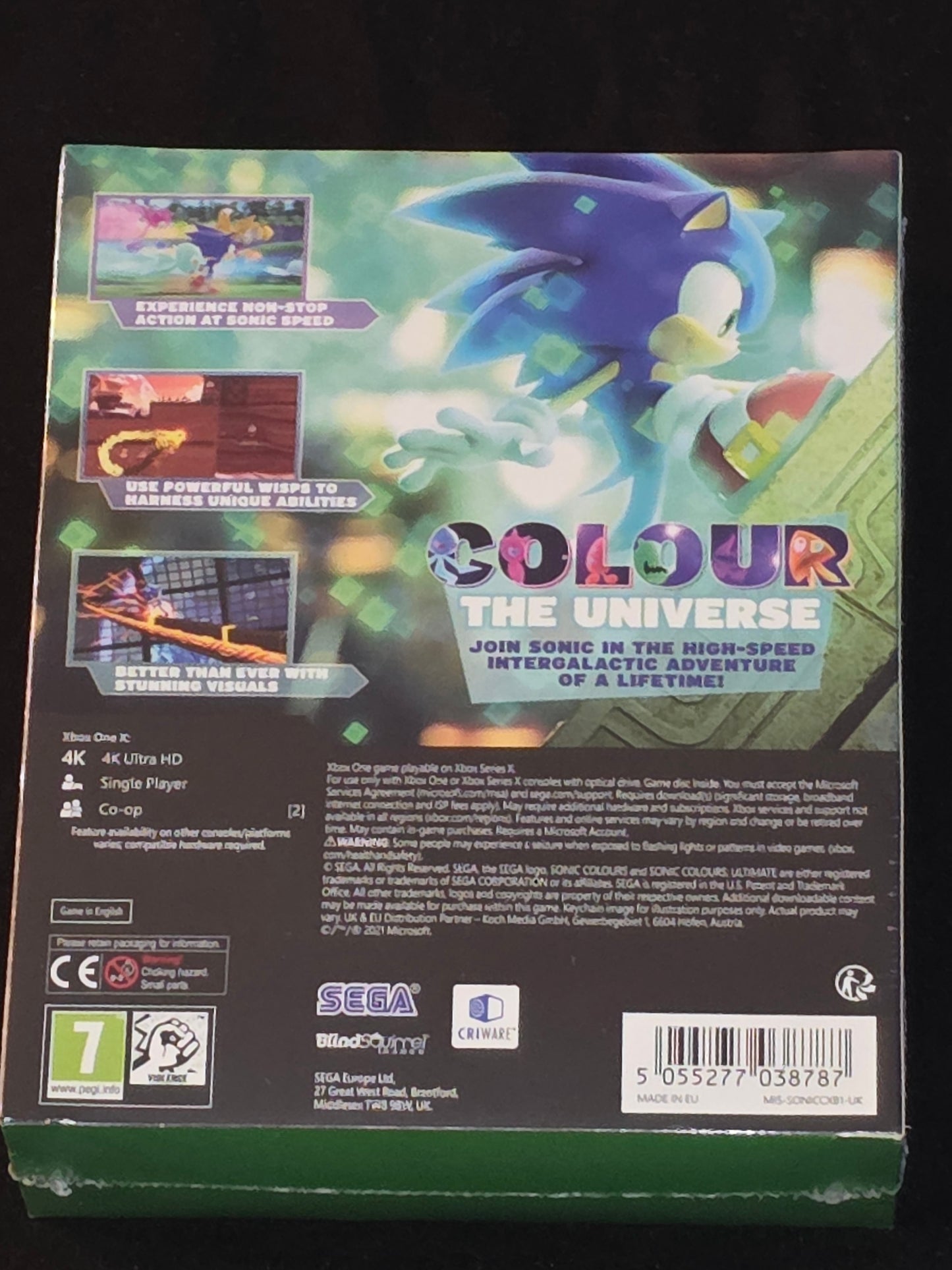 Sonic Colors Ultimate: Launch Edition - Xbox Series x S - Brand New Sealed
