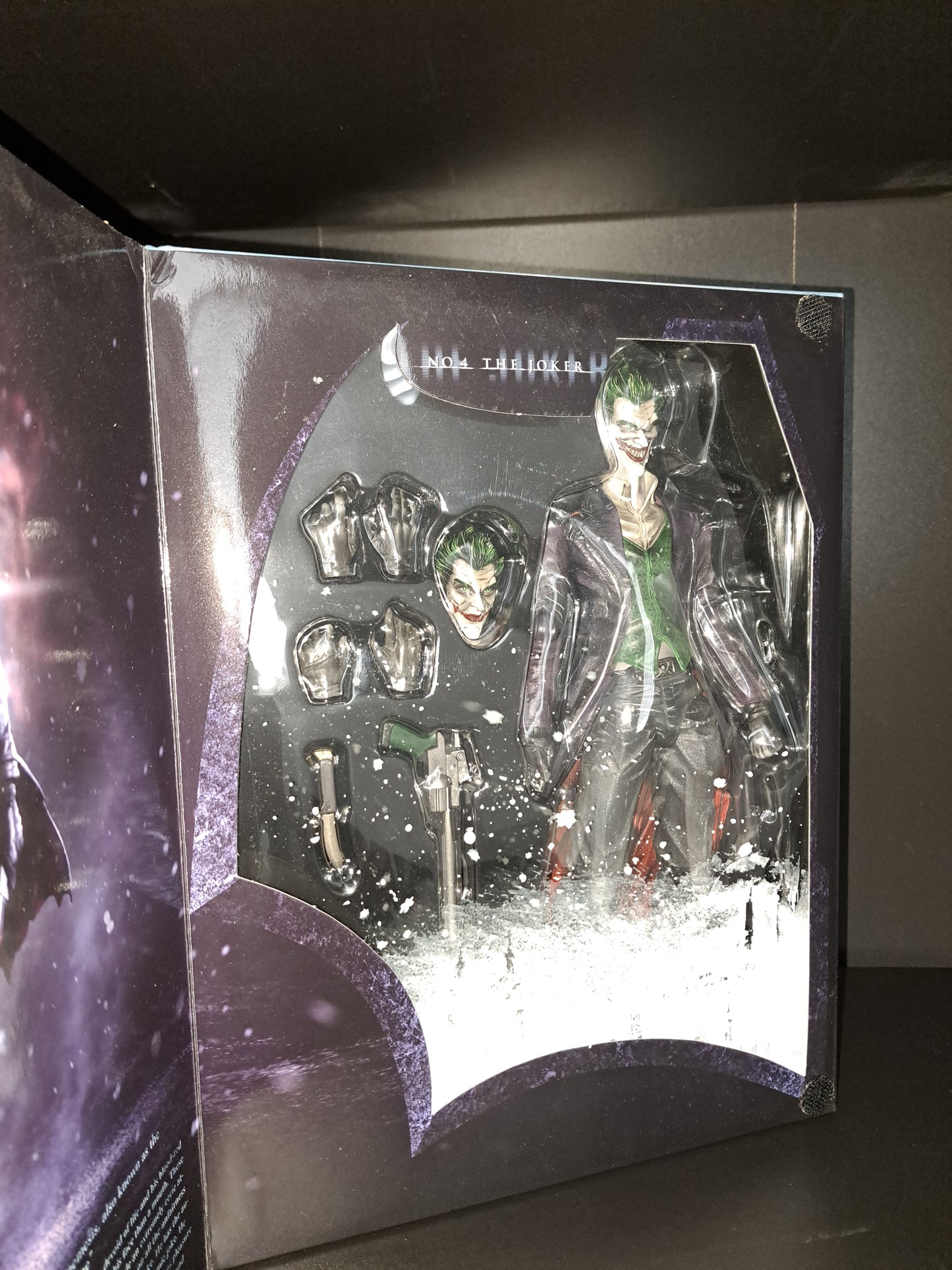 Play Arts JOKER Batman Arkham Origins No. 4 Square Enix 10" Action Figure