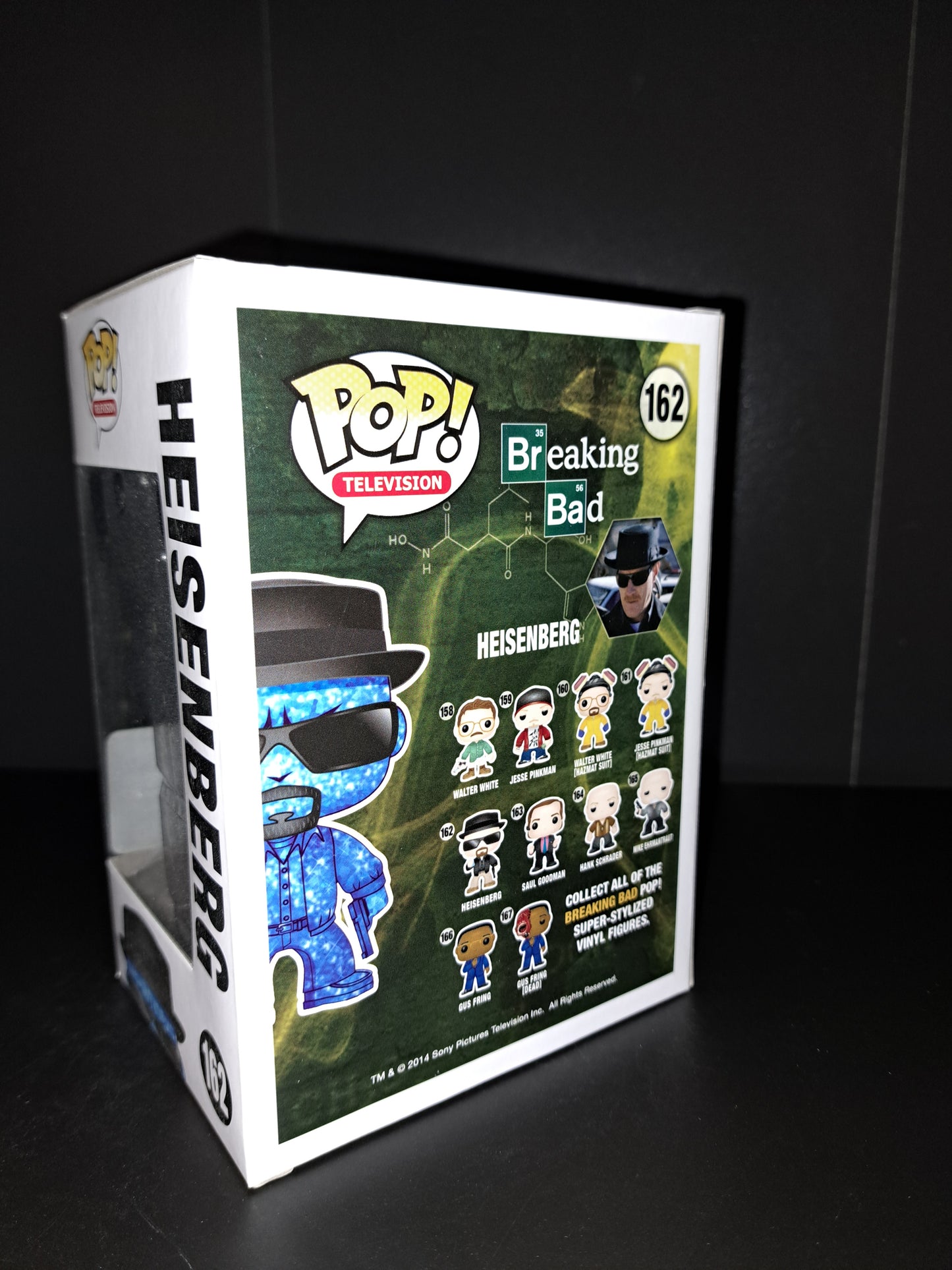 Funko Pop! Heisenberg Crystal Blue Breaking Bad #162 2015 Summer Convention