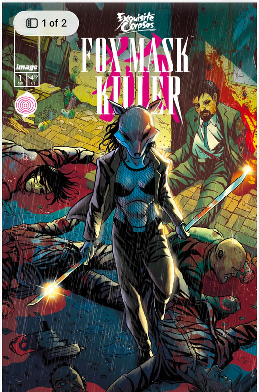 EXQUISITE CORPSES FOX MASK KILLER #1 Jason Flower Exclusive